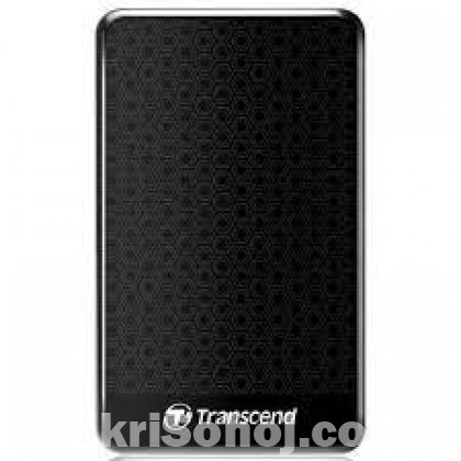 Transcend Genuine J25A3K 1TB USB 3.0 Black External HDD